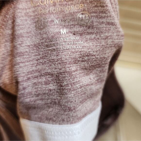 CALVIN KLEIN PERFORMANCE NWOT LILAC STRAPPY SPORTS DRESS SIZE MED 1254 - Picture 8 of 9